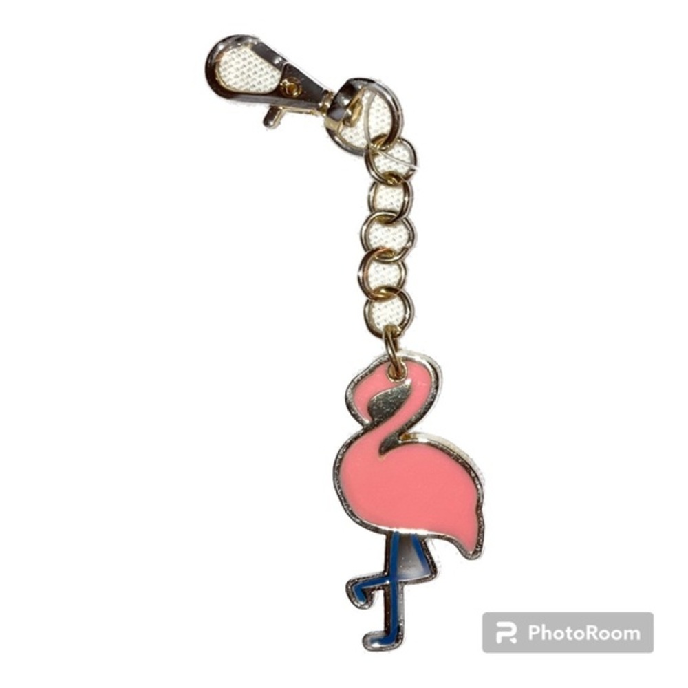 Flamingo Bag Charm or Key Chain NWOT
